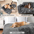 PetAmi Waterproof Dog Blanket for Small Medium Dogs, Calming Fleece Cat Blanket, Couch Protector Washable Sherpa Faux