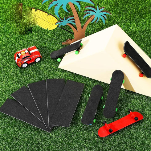 ZHENZQ 10 Sheet Nonslip Mat Finger Skateboard Grip Tape Longboards Skateboard Accessories Nonslip Grip Tape