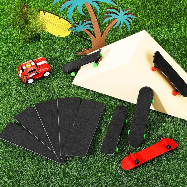 ZHENZQ 10 Sheet Nonslip Mat Finger Skateboard Grip Tape Longboards Skateboard Accessories Nonslip Grip Tape