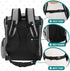PetAmi Dog Backpack Carrier for Small Large Cats and Puppies, Ventilated Travel Bag, Airline Approved, Grey