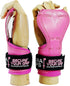 Cobra Grips FIT for Women Weight Lifting Grips with Wrist Support FIT Pink Rubber Lifting Straps Alternative