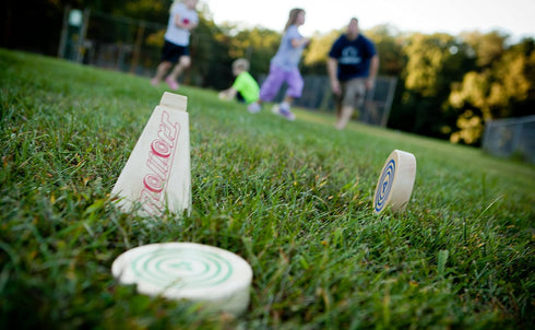 Rollors Expansion Pack - Backyard Game with Black & Gray Discs Only