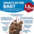 1.5 lb (Pack 1) Best Bully Sticks Joint Jerky Gullet Bites - of - All-Natural Beef Snack
