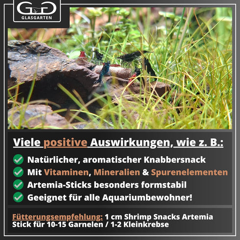 30g GlasGarten Artemia Shrimp Snacks Tabs