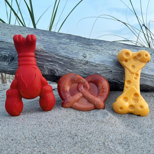 Nylabone Power Chew Dog Chew Toy Pack, Fun Bundle for Aggressive Chewers, Small/Regular (3 Count)