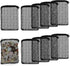10Pcs Media Bags for Aquarium, Fine Mesh Filter Media Bags with Plastic Zipper for Activated Carbon & Filter Stones