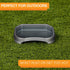 Neater Pet Brands Big Bowl, Extra Large Bowl for Cats or Small Dogs, 8 Cups Capacity, Gunmetal Grey