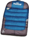 DOGHELIOS 'Trail-Barker' Multi-Surface Travel Pet Dog Bed Mat, Water-Resistant, BlackShark Technology, Blue, Dark Grey