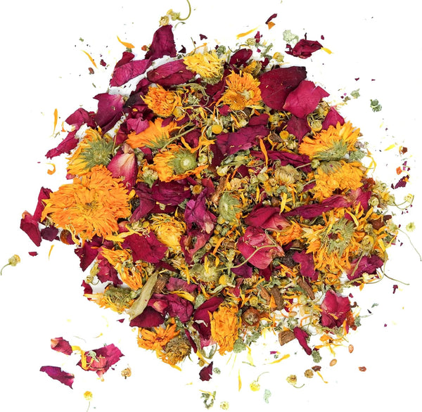 Forage Mix,100% All Natural Botanical Herb Treat for Rabbit Hamster Guinea Pig