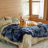 Bedsure Waterproof Dog Blankets for Large Dogs, Calming Cat Blanket for Bed Couch Protector, Washable, 60"x80", Tie-dye