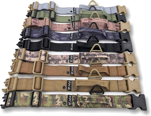 Heavy Duty Dog Tactical Collar with Handle, 1.5in Width Training Military Army TAG Hole for Medium Large M, L, XL, XXL,
