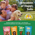 5 oz (Pack 6) Newman's Own Original Beef Jerky Dog Treats, Bag of High Protein, Grain Free, Grass-Fed Beef as First