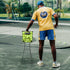 TurboStride Tennis Ball Hopper, Portable Pickleball Ball Basket for Pickup, Storage & Training (Large)