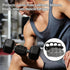Anti-Slip Workout Grips, Charcoal Gray Gym Grips for Men Women, Anti-Slip Palm Protector Pads for Weight Lifting