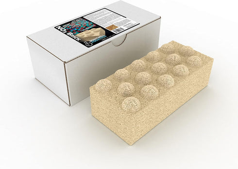 Brightwell Aquatics Xport NO3 Brick, Ultra-activated Denitrification Brick Media with Elemental Sulfur