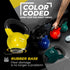 Yes4All Kettlebells, Rubber Base Kettlebell Set for Women, Strength Training Weights (10-65 lbs)