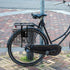 Suwimut Folding Bike Basket, Metal Front Handlebar Bicycle Basket, Detachable Cargo Rack