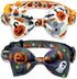 2 Pack Halloween Dog Collar with Bowtie - Holiday Jack-O-Lantern and Pumpkin Collar for Small Medium Large Dogs