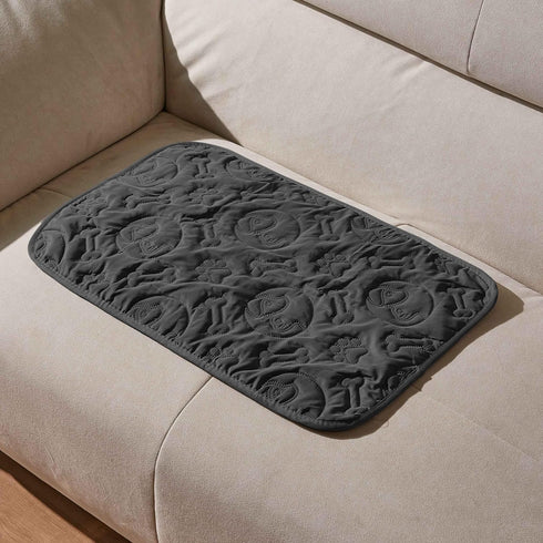 Kritter Planet Pack of 2 Waterproof Dog Bed Pad, Small Reversible Dog Mat for Pets, 16 x 24 inch