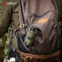 TH1 Tactical Flashlight Holster Duty Belt Pouch with Stretchable Rotatable Clip for Security Belt