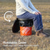 270Rotatable 5 TRIPTIPS Bucket Toilet Seat with Soft Cushion, Lid,XL Portable, Luggable Loo Camping Toilet Seat