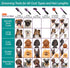 Hartz Groomer's Best Fur Fetcher De-Shedder Dog Brush, Black