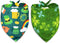 St. Patrick Dog Cat Bandana, Holiday 2 Pack Irish Rainbow Shamrock Scarfs for Small Medium Large Pets