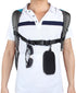 Wisdompro 2 Pack Backpack Chest Straps - Heavy Duty Adjustable Sternum Strap Chest Belt with Quick Release Buckle
