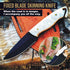Handmade 8" Stainless Steel Hunting Knife with Sheath, Sharp Skinning Knife, Full Tang Survival Knife for Camping