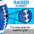 Franklin Sports Kids Junior Football - Grip-Rite 100 Youth Junior Size Rubber Footballs, Durable Outdoor Footballs