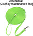 Hi Kiss Dog Obedience Recall Training Lead, 15ft to 100ft, Great for Training, Play, Camping, or Backyard