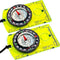 Pack of 2 Orienteering Compass, Hiking Compasses for Kids, Magnetic Gear Set for Navigation, Camping, Hunting