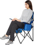 Large Folding Camp Chair by Amazon Basics - Comfortable Outdoor Seating