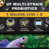 Ultra Fresh Betta Fish Food, Pro Shrimp Patties with 50% Sword Prawns, All Natural Protein for Healthy Development