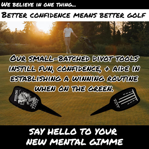Tour Grade Metal Golf Divot Repair Tool - Hand Polished with Gear Hugger Rust Protector - Scratch Resistant - USA