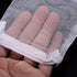 PATIKIL 4 Pack Aquarium Filter Media Bags 10x10cm, White Mesh Bags with Zipper for Fish Tank