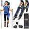 Trekking Poles for Hiking - 2 Folding Walking Sticks with Cork & Eva Grip, Lightweight Collapsible for Backpacking