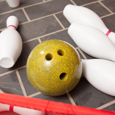 Sets, 35 lb. Champion Sports Plastic Bowling Ball Youth Bowling Game for All Skill Levels, Indoor/Outdoor Play, Fits