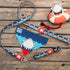 Max & Molly Classic 4 ft Navy Blue Dog Leash - Strong, Padded, Waterproof - Stylish Patterns for Boy & Girl Dogs -