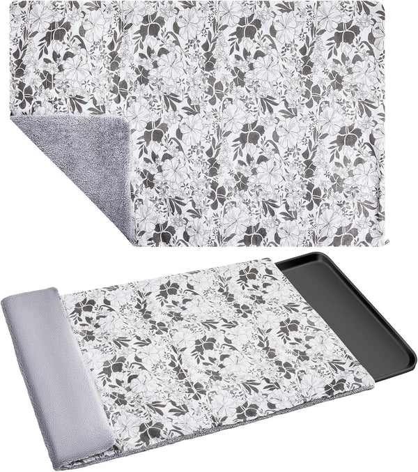 Dog Crate Pan Cover, Washable Dog Bed Cover, Crate Liner for Pets, Fits 36 x 24 Inch Dog Crate Tray