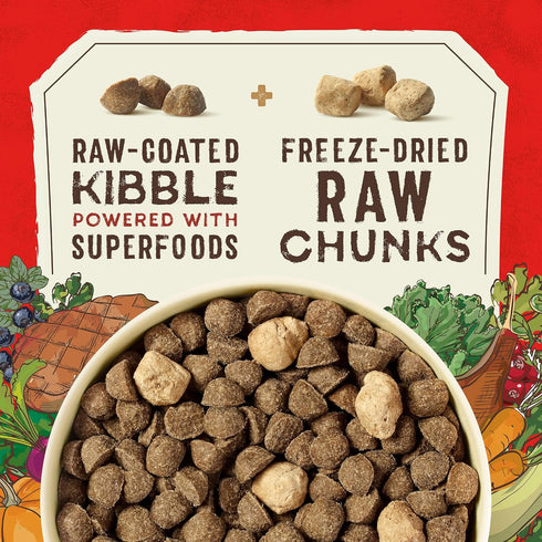 3.25 lb. Stella & Chewy's SuperBlends Raw Blend Wholesome Grains Grass-Fed Beef, Beef Liver & Lamb Recipe