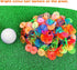 Golf Ball Marker, 50-100 pcs Plastic Position Ball Marker, Quarter Size Mix Colour