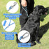 Chew Proof Dog Leash, 5Ft Tie Out Cable with Detachable Short Handle, Non Chew Braided Cord Steel Training Leash for