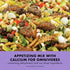 Zilla Reptile Munchies - Omnivore Mix with Calcium, 4 oz