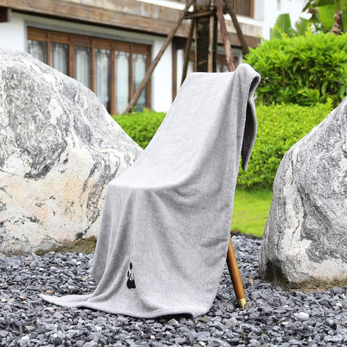 Extra Large Dog Towels for Drying Dogs - Pack of 3, Super Absorbent Microfiber Bath Grooming Towel (XL)
