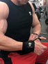 Gymreapers 18" Weightlifting Wrist Wraps (IPF Approved) with Heavy Duty Thumb Loop, Best Support for Powerlifting