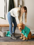 Bone Dry Pet Grooming Microfiber Towel Drying Collection, 15x30, Aqua for Quick Drying.