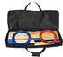 Giant Ring Toss Game with Soft-Touch Rings and Wood Target