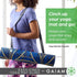 Gaiam Easy-Cinch Yoga Mat Sling - Durable Carrying Strap with Metal D-Rings for Secure Fit (No Mat Included)