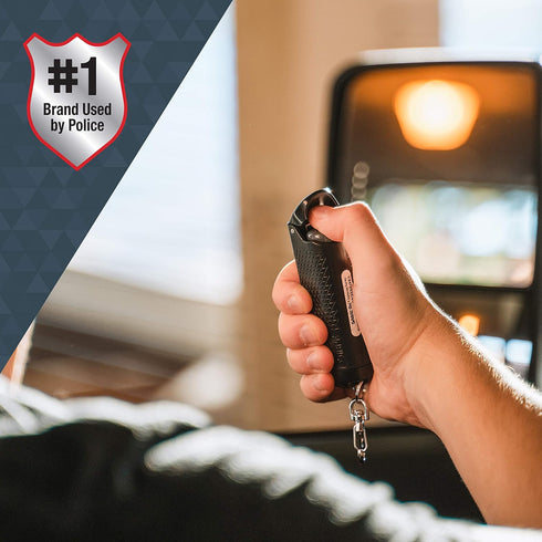 SABRE Safe Escape 3-In-1 Pepper Gel with Seat Belt Cutter & Window Breaker, Keychain for Easy Carry, 0.54 fl oz
